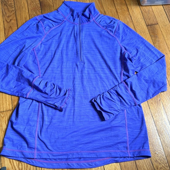 EUC Kirkland signature zip neck fitness top - Picture 1 of 1